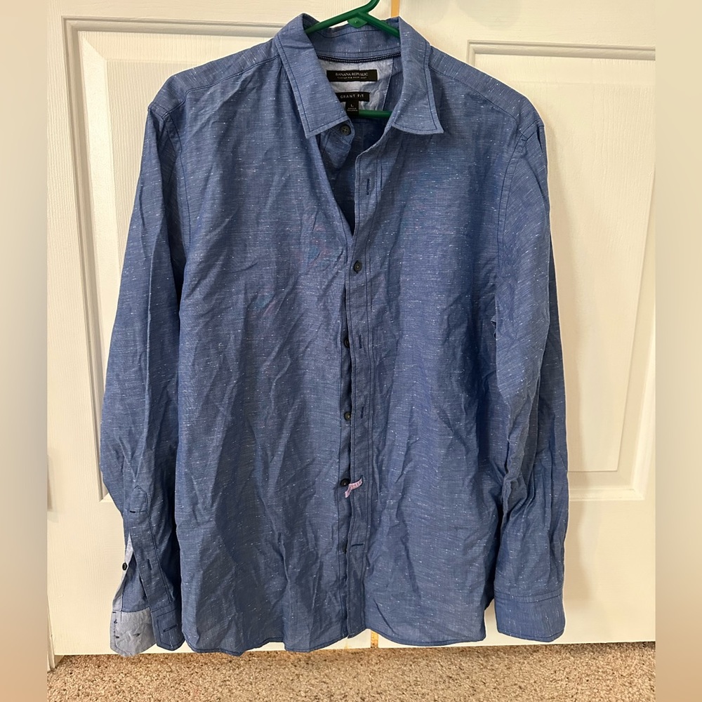 Banana Republic Grant Fit Size Large